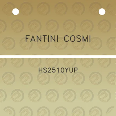 fantini-cosmi-hs2510yup