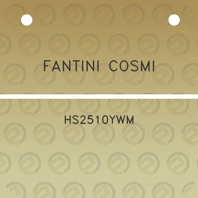 fantini-cosmi-hs2510ywm