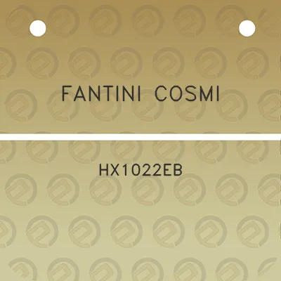 fantini-cosmi-hx1022eb