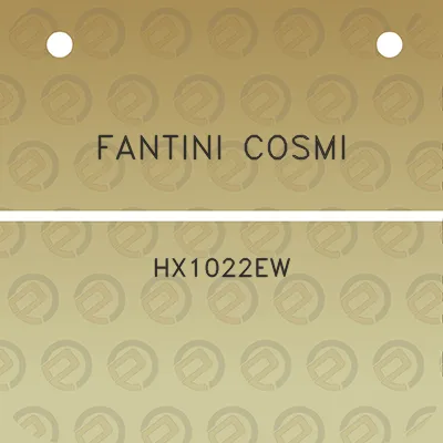 fantini-cosmi-hx1022ew