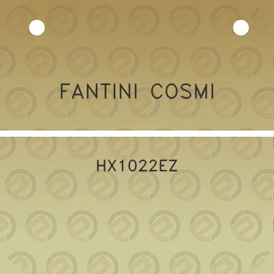 fantini-cosmi-hx1022ez