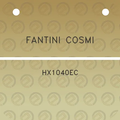 fantini-cosmi-hx1040ec