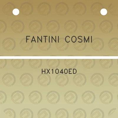 fantini-cosmi-hx1040ed