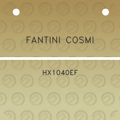 fantini-cosmi-hx1040ef