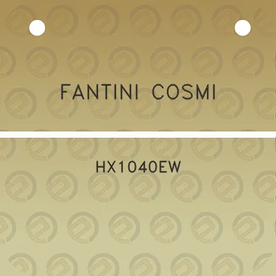 fantini-cosmi-hx1040ew