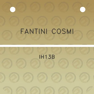 fantini-cosmi-ih13b