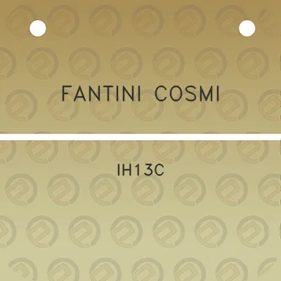 fantini-cosmi-ih13c