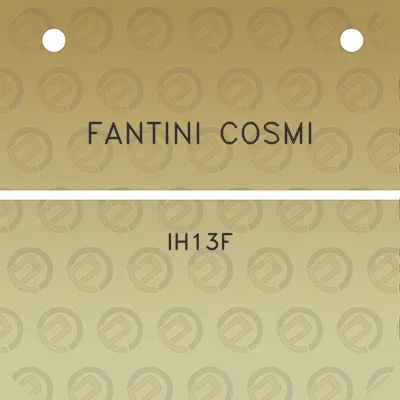 fantini-cosmi-ih13f