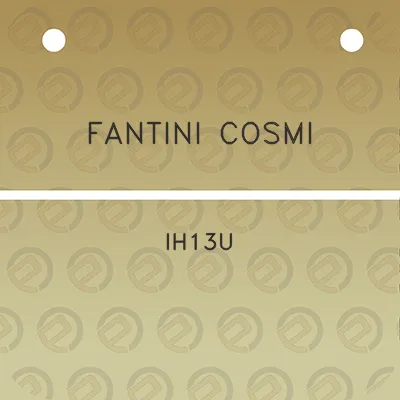 fantini-cosmi-ih13u