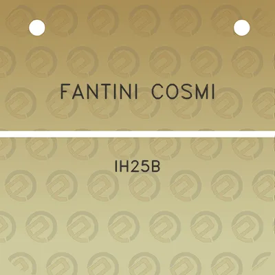 fantini-cosmi-ih25b