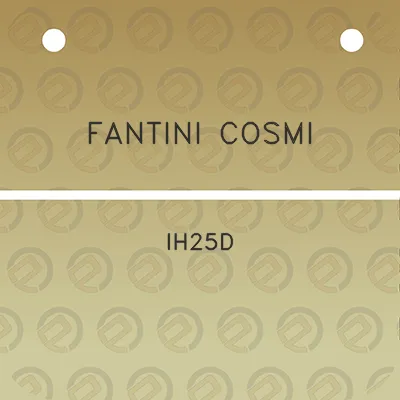 fantini-cosmi-ih25d