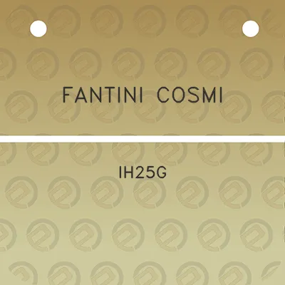 fantini-cosmi-ih25g