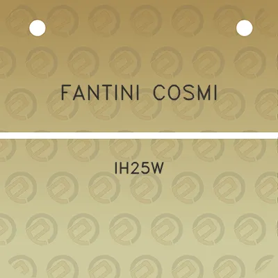 fantini-cosmi-ih25w