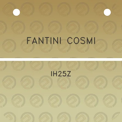 fantini-cosmi-ih25z