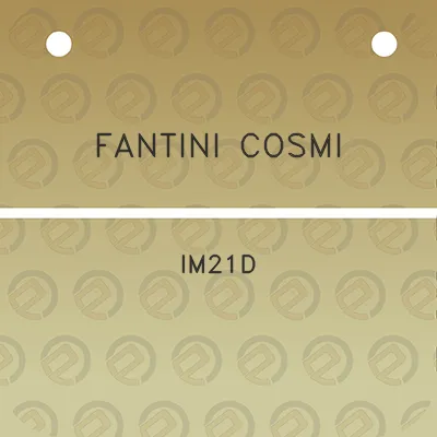 fantini-cosmi-im21d