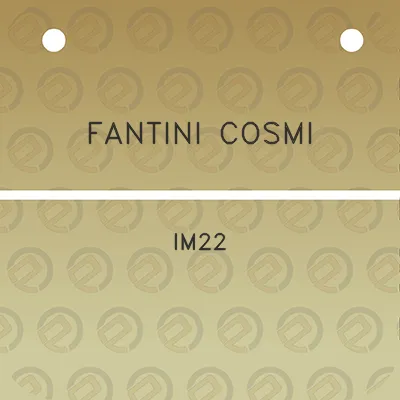 fantini-cosmi-im22