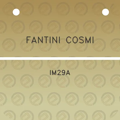 fantini-cosmi-im29a