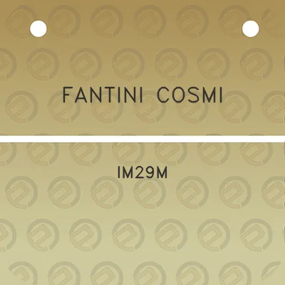 fantini-cosmi-im29m