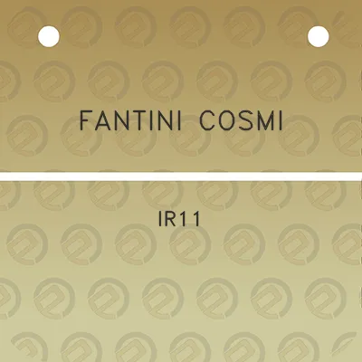 fantini-cosmi-ir11