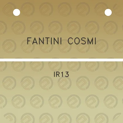 fantini-cosmi-ir13