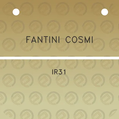 fantini-cosmi-ir31