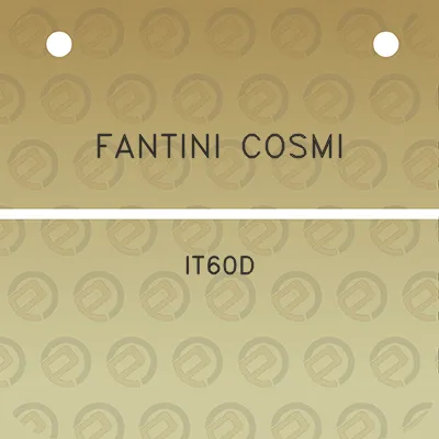 fantini-cosmi-it60d