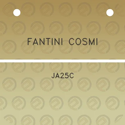 fantini-cosmi-ja25c