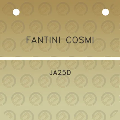 fantini-cosmi-ja25d