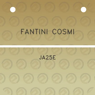 fantini-cosmi-ja25e