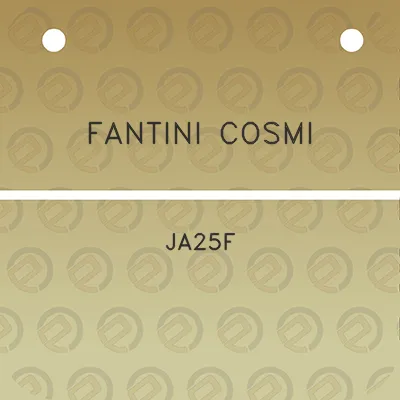 fantini-cosmi-ja25f