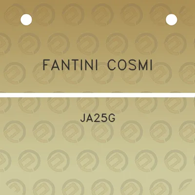 fantini-cosmi-ja25g