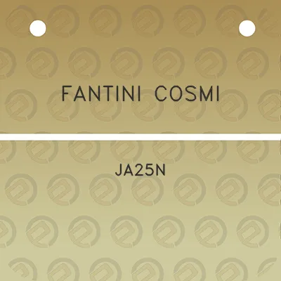 fantini-cosmi-ja25n