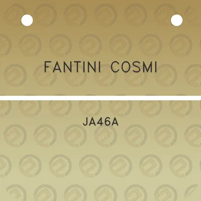 fantini-cosmi-ja46a