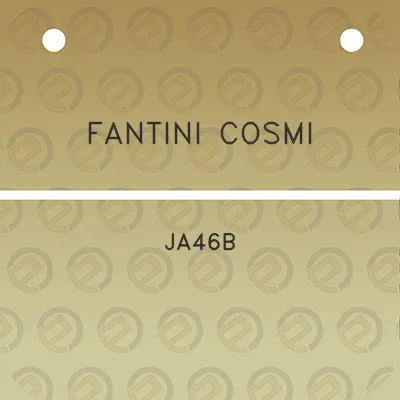 fantini-cosmi-ja46b