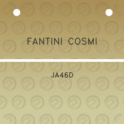 fantini-cosmi-ja46d