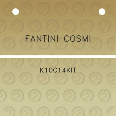 fantini-cosmi-k10c14kit