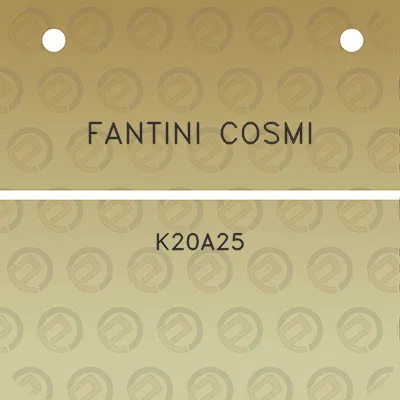 fantini-cosmi-k20a25