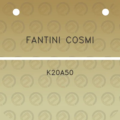 fantini-cosmi-k20a50