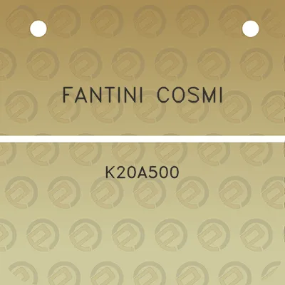 fantini-cosmi-k20a500