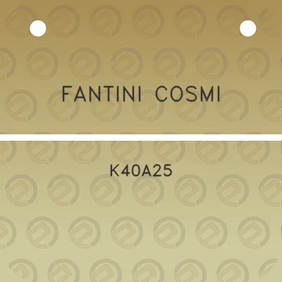 fantini-cosmi-k40a25