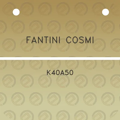 fantini-cosmi-k40a50