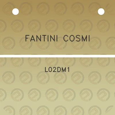 fantini-cosmi-l02dm1