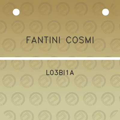 fantini-cosmi-l03bi1a