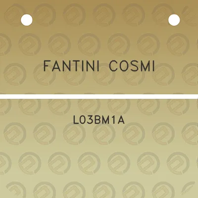 fantini-cosmi-l03bm1a