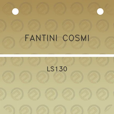 fantini-cosmi-ls130