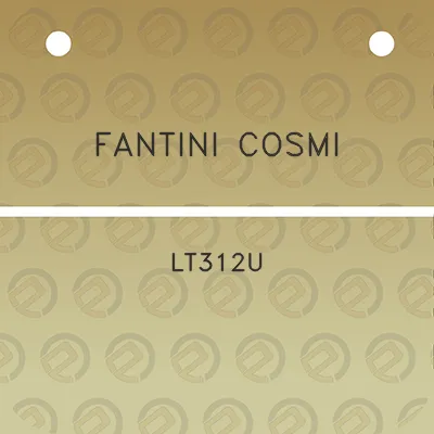 fantini-cosmi-lt312u