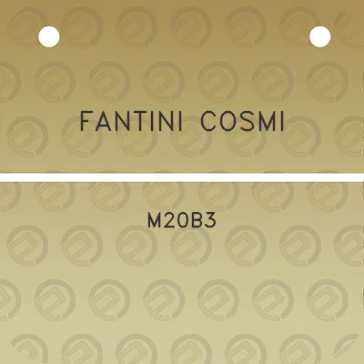 fantini-cosmi-m20b3