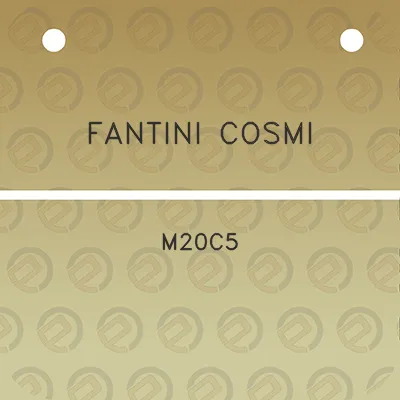 fantini-cosmi-m20c5