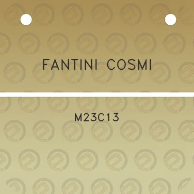 fantini-cosmi-m23c13