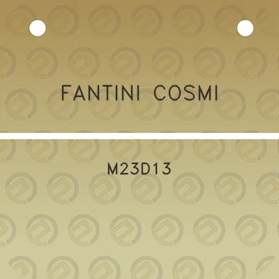 fantini-cosmi-m23d13